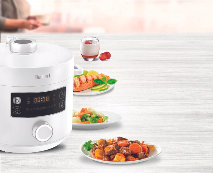 Мультиварка-скороварка TEFAL Turbo Cuisine CY754130 - зображення 11