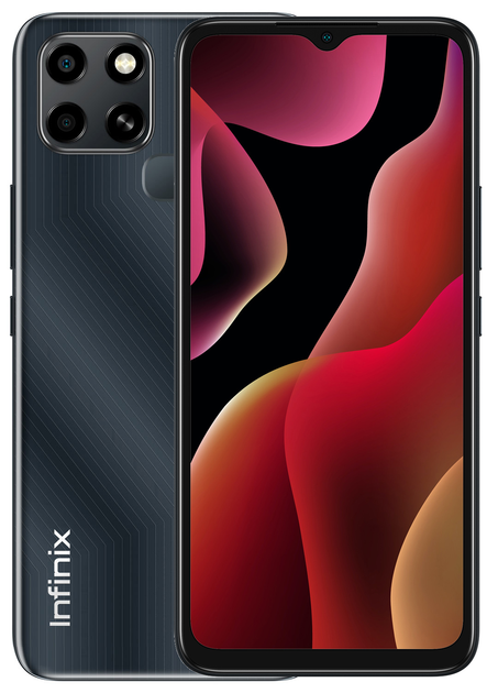 Смартфон Infinix Smart 6 2/32Gb NFC Polar Black – фото, відгуки ...