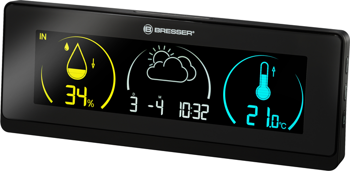 Метеостанция Bresser Colour Temeo Life Black - изображение 2