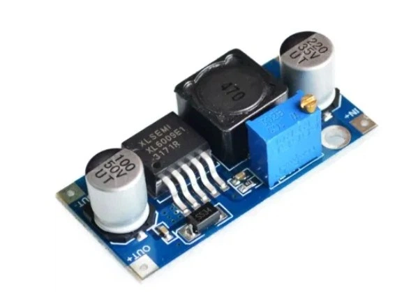 Підвищуючий перетворювач напруги XL6009 3V-35V 4A DC - DC xl 6009 ...