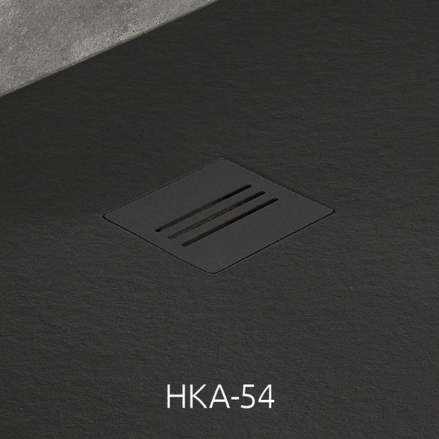 Душовий піддон RADAWAY Kyntos F 140x80 колір чорний HKF14080-54 - зображення 6