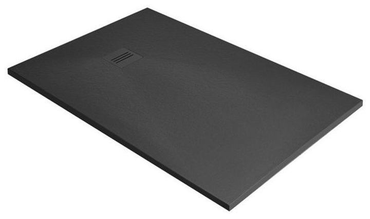 Душовий піддон RADAWAY Kyntos F 140x90 колір антрацит HKF14090-64 - зображення 1