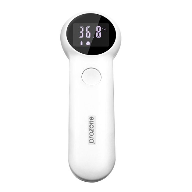 Безконтактний термометр ProZone HT-10 Mini White - зображення 1