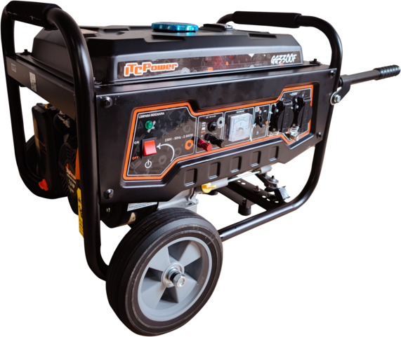 Генератор бензиновий ITC Power Petrol gen set GG3300F - Фото 2 Генератор бензиновий ITC Power Petrol gen set GG3300F - зображення 2