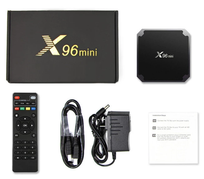 Смарт ТВ-Приставка X96 mini 2/16 Android 9 Amlogic S905W Smart TV Box 1080P  Full HD, Ultra HD (4K) Original Black – низкие цены, кредит, оплата частями  в интернет-магазине ROZETKA | Купить в