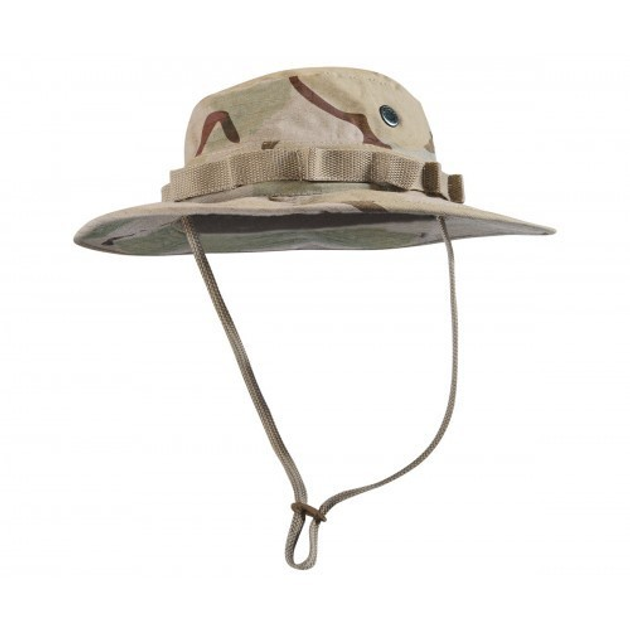 Панама військова Boonie Hat GI Style 3 color desert camo CI-2913 (S) - зображення 1