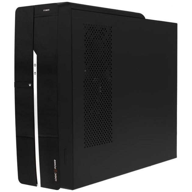 Корпус Logicpower S608 BK Slim Black, без БП - изображение 1