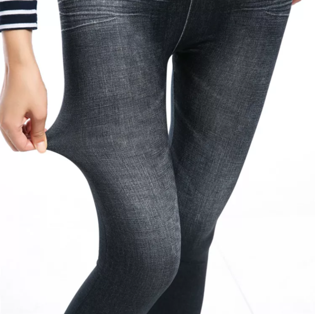 Джеггинсы Slimn Lift Caresse Jeans Черный Размер S-M - изображение 3