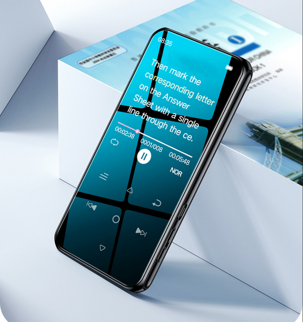 MP3 плеєр Mrobo A15 Bluetooth 2.4" Hi-Fi 4Gb із зовнішнім динаміком - зображення 7