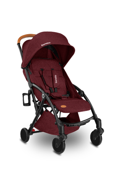 Прогулянкова коляска Lionelo JULIE BLACK/BURGUNDY - Фото 1 Прогулянкова коляска Lionelo JULIE BLACK/BURGUNDY - зображення 1