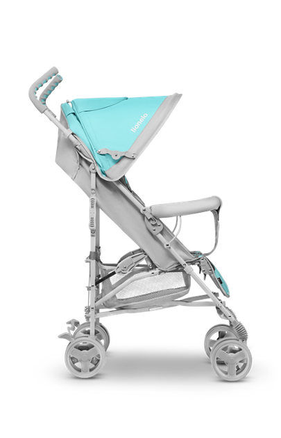 Прогулочная коляска Lionelo ELIA TROPICAL TURQUOISE - Фото 4 Прогулочная коляска Lionelo ELIA TROPICAL TURQUOISE - изображение 4