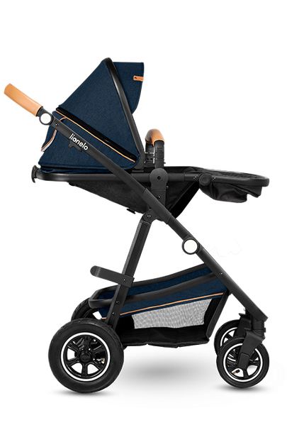 Универсальная коляска 2 в 1 Lionelo AMBER BLUE NAVY - изображение 4