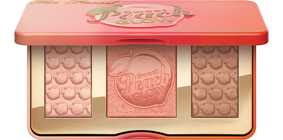 Палетка для скульптурування обличчя Too Faced Sweet Peach Glow Peach - зображення 2