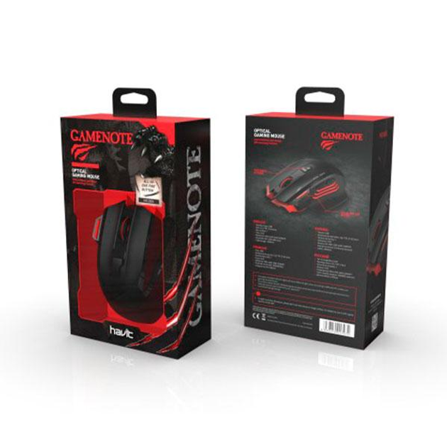 Игровая проводная мышь HAVIT HV-MS1005 USB - изображение 4