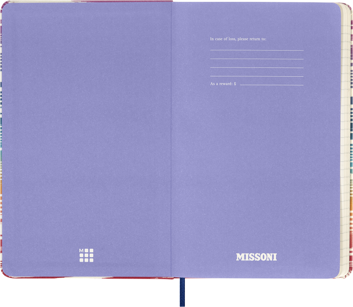 Записная книга Moleskine Missoni 13 х 21 см 240 страниц в линию Канва (8051575589706) - изображение 2