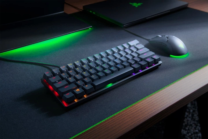Klawiatura przewodowa Razer Huntsman mini Purple Switch ENG (8886419345732) - obraz 7