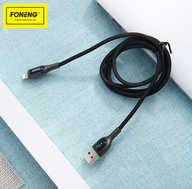 Зарядный кабель Zinc lightelogo FONENG Micro-USB - изображение 4