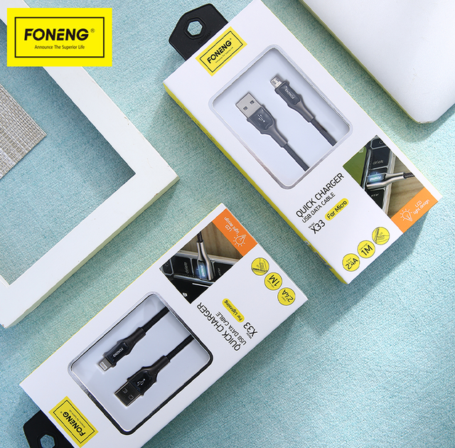 Зарядный кабель Zinc lightelogo FONENG Micro-USB - изображение 6