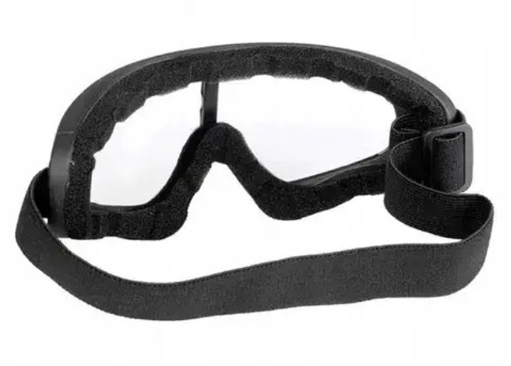 Защитные очки тонированный регулируемый поликарбонат GFC Tactical BLACK - изображение 1