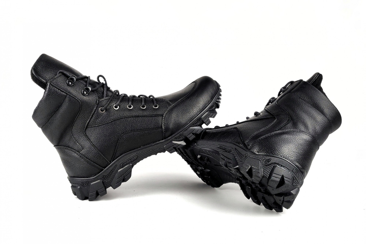 Берці чоловічі ЗИМОВІ М098 Флотар чорний. Тактичні трекінгові черевики чоловічі. Розмір 41 - зображення 2