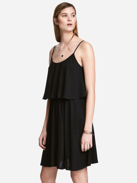 Сукня коротка літня жіноча H&M 5167245abr S Чорна від Rozetka на платформі USKIDKA Акція на Сукня коротка літня жіноча H&M 5167245abr S Чорна від Rozetka