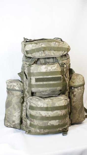 Тактичний Рюкзак Військовий Рюкзак Водостійкий Міцний Рюкзак На 90л - зображення 1