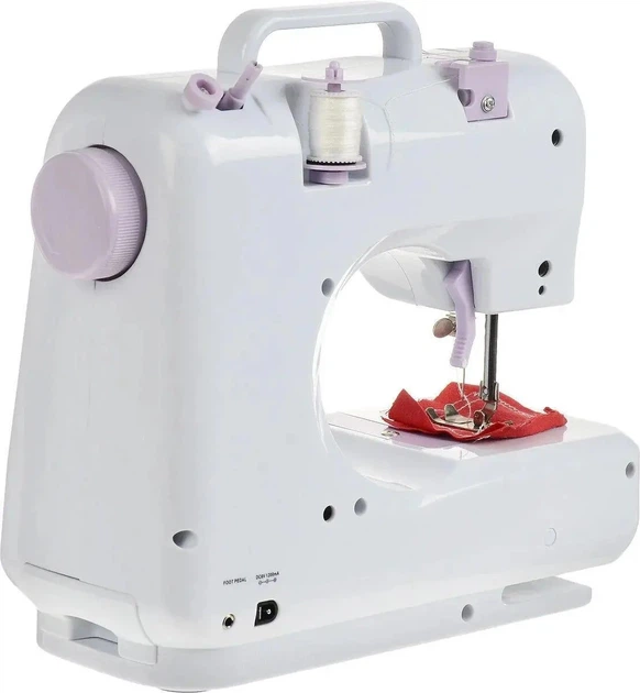 Швейная машинка 8 типов строчки Michley Sewing Machine FHSM-505 Белая + Запасная игла - изображение 10