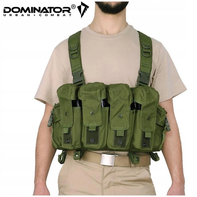Жилет тактический, разгрузка Dominator Commando олива - изображение 2