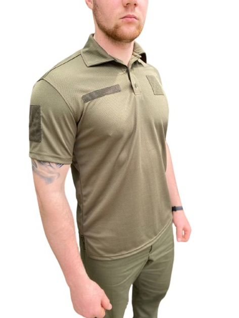 Тактична футболка поло COOLMAX ОЛИВА, розмір 54 (XXL) - зображення 1