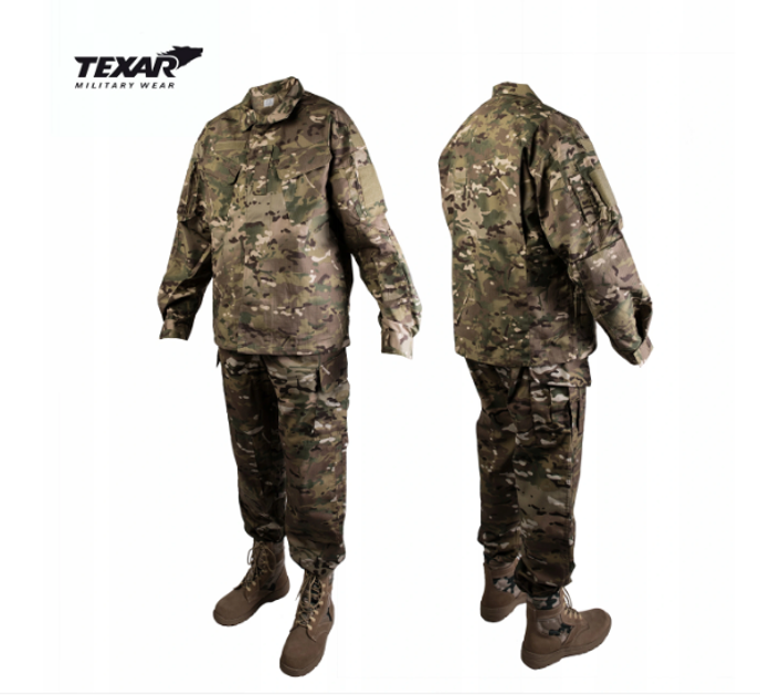 Форма мужская демисезонная Камуфляж RIP-STOP TEXAR WZ10 XL костюм брюки куртка с дышащей ткани для кемпинга охоты рыбалки туризма активного отдыха - изображение 2
