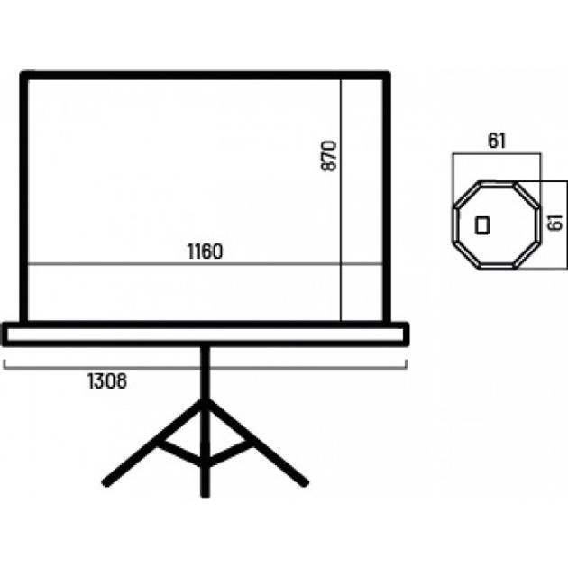 Экраны для проекторов: купить в интернет-магазине iProjector