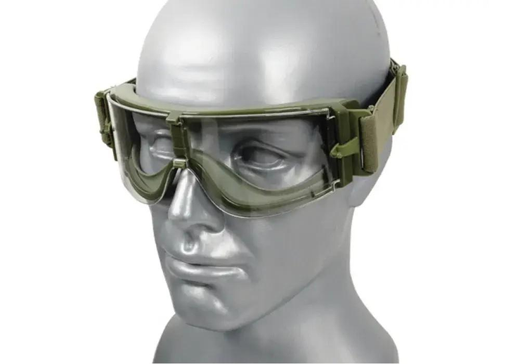 Панорамные вентилируемые тактические очки - ACM Tactical Olive - изображение 1