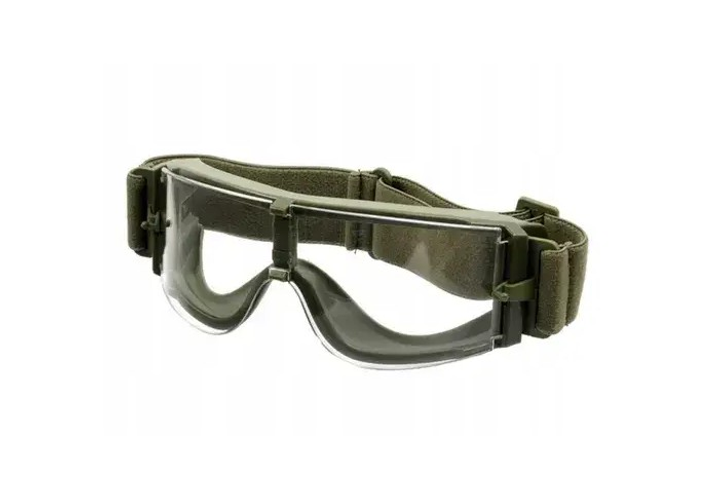 Панорамные вентилируемые тактические очки - ACM Tactical Olive - изображение 2