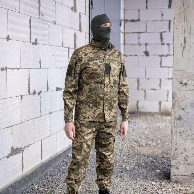Чоловічий армійський костюм для ЗСУ Tactical тактична форма Піксель 48 розмір 7063 - зображення 1