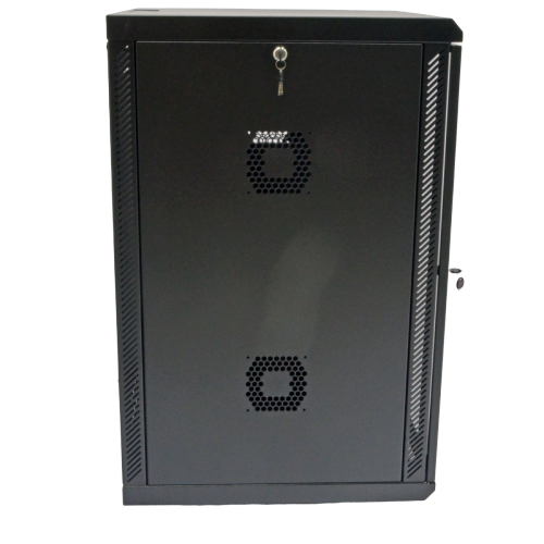 Шафа серверна настінна Net-server 19" 18U 907х600х600мм (В*Ш*Г) розбірна чорна UA-MGSWA186B - зображення 5