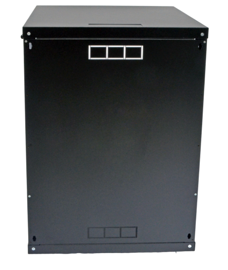 Шафа серверна настінна Net-server 19" 18U 907х600х600мм (В*Ш*Г) розбірна чорна UA-MGSWA186B - зображення 6