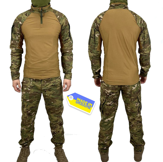 Військова форма убакс + штани MULTICAM розмір 60-62/3-4 - зображення 1