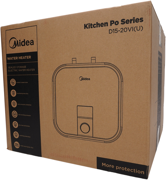 Бойлер Midea D15-25VI (U) Green - зображення 17