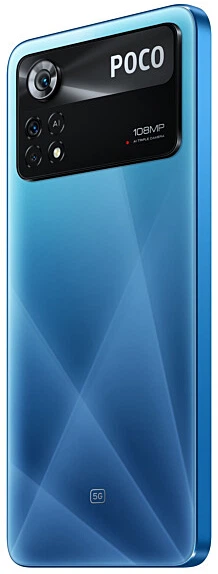 Smartfon Poco X4 Pro 5G 6/128GB Laser Blue (MZB0AYUEU) - obraz 5