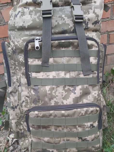 Большой тактический военный рюкзак объем 100 литров Штурмовой (ol-4555) - зображення 2