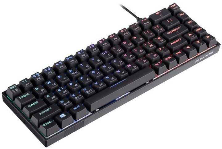 Клавиатура 2E KG380 GAMING, Black (2E-KG380UBK-RD) - изображение 1