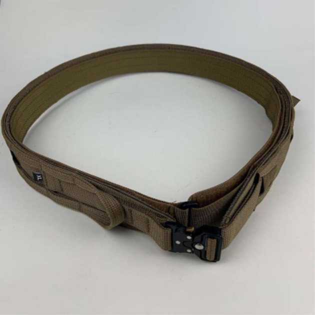 Ремень тактический мужской с системой моли Molle ВСУ (ЗСУ) Range belt 20221919 7274 XL - изображение 1