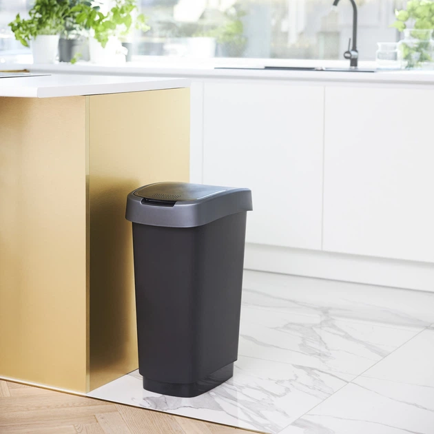 Контейнер для сміття Rotho Twist 25 л (17544) Чорний - зображення 5