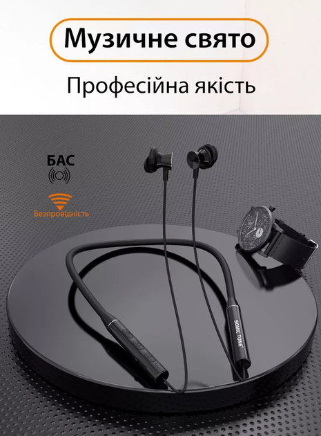 Беспроводные Вакуумные Наушники Bluetooth 5.0 Спортивные Гарнитура с ...