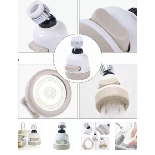 Економник води Water Saver NEW 360 градусів, насадка на кран (аератор), водозберігаюча насадка - зображення 4