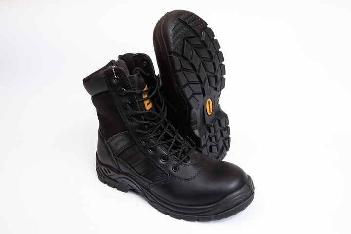 Берці тактичні. Чоловічі ультралегкі бойові черевики Мaxsteel Hi-legs Black 49 (325мм) чорні - зображення 1