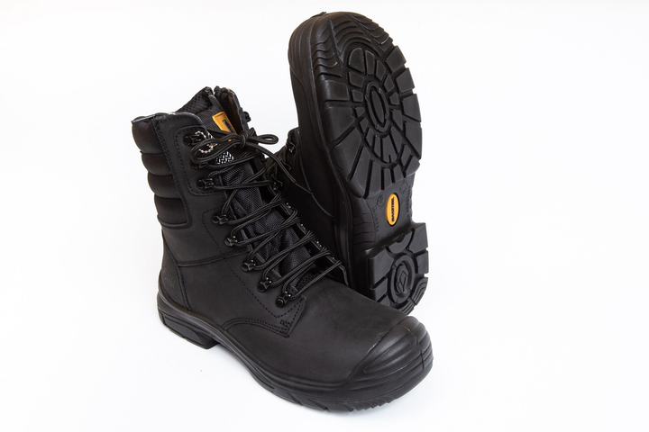 Берці тактичні. Чоловічі бойові черевики з водостійкою мебраною Мaxsteel Waterproof Black 46 (304мм) чорні - зображення 1