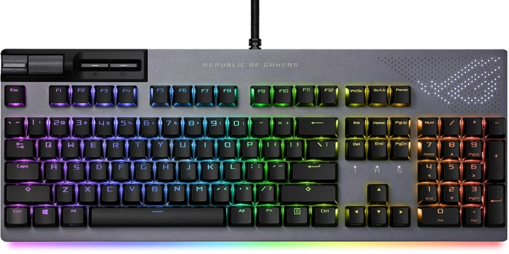 Клавиатура проводная ASUS ROG Strix Flare II Animate NX Red USB EN