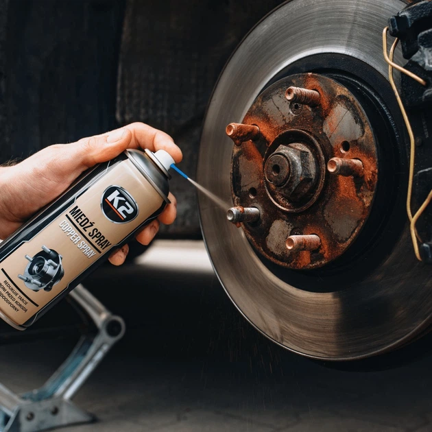 Мастило мідне високотемпературне K2 PRO COPPER SPRAY аерозоль 400 мл (W122) (K20296) - зображення 4