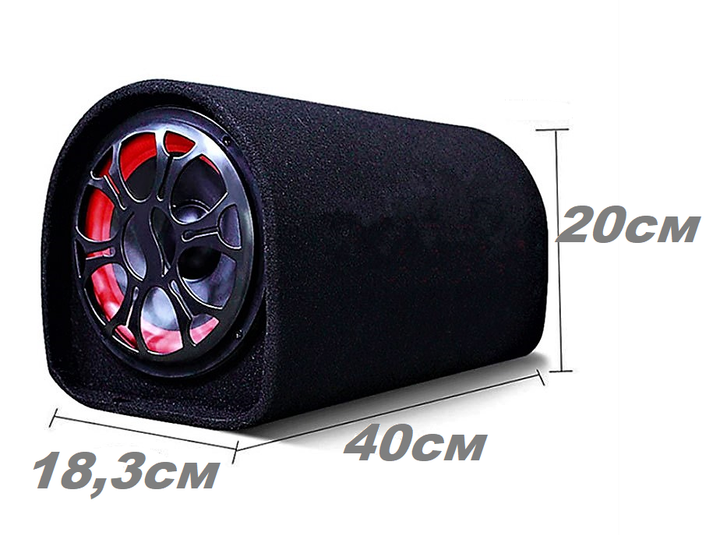 Сабвуфер 6" активний бочка 200W ZPX Bluetooth - зображення 9